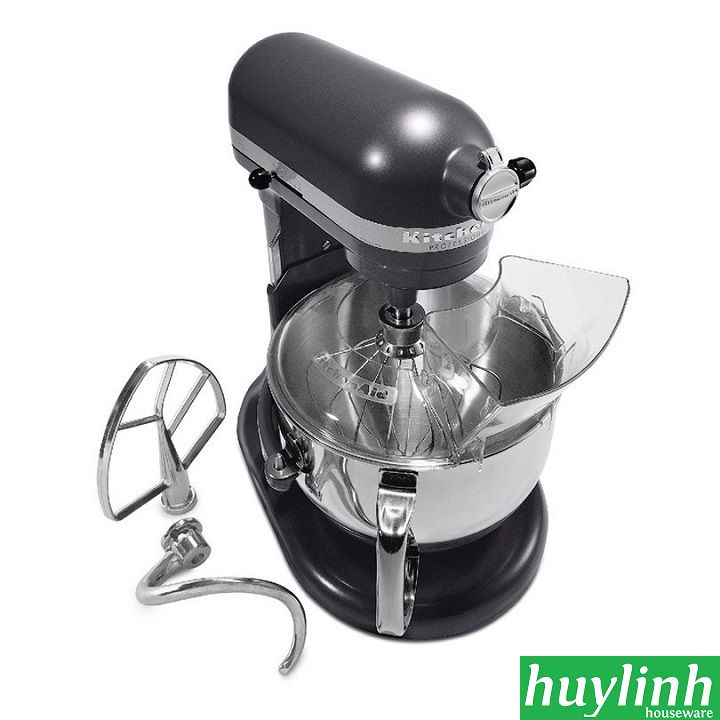 Máy trộn bột Heavy Duty KitchenAid 5KPM50EGR - 4.8 lít (Đen nhám) 4