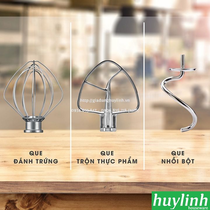 Máy trộn nhồi bột Kalite KL-960 - 5 lít - 1000W 5