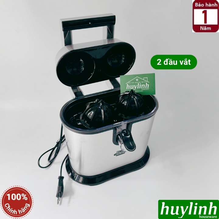 Máy vắt cam 2 đầu ép Ladomax HA-938 3