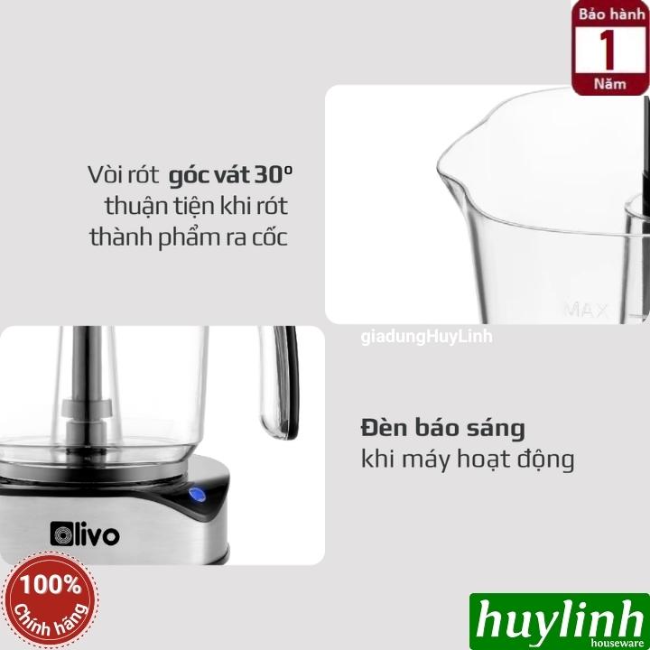Máy vắt ép cam Olivo CJ12 - 1.2 lít - 40W - 2 đầu vắt 6
