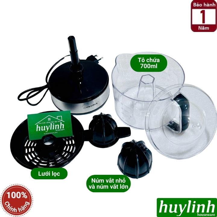 Máy vắt - ép cam Promix PM-08 - 40W - 2 đầu vắt 2