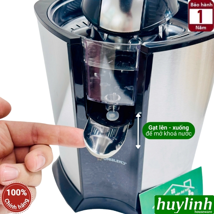 Máy vắt ép cam Uniblend UB-160 - 160W - 2 đầu vắt 4
