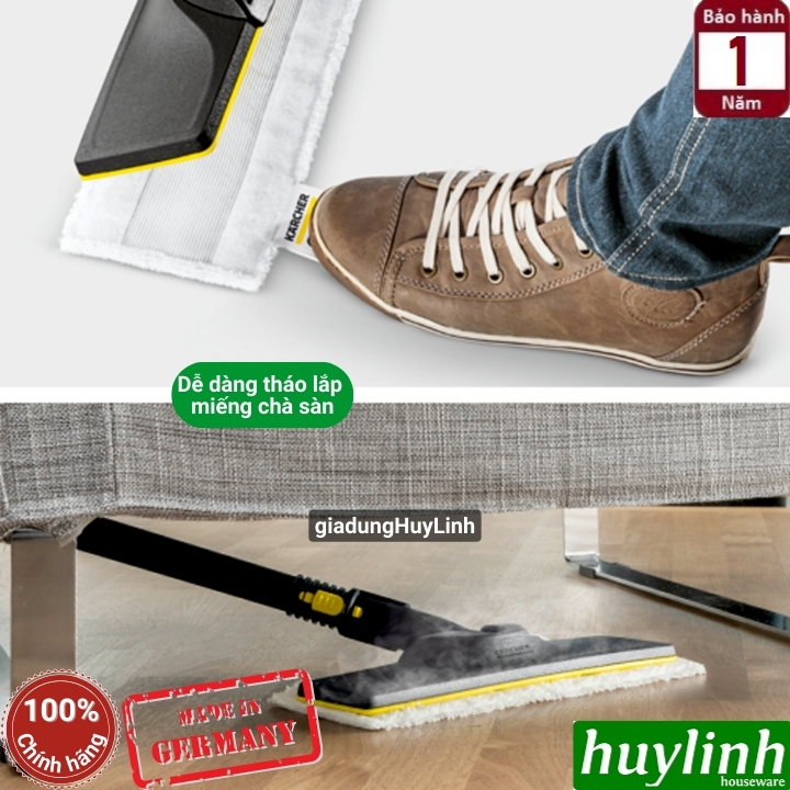 Máy vệ sinh bằng hơi nước nóng Karcher SC2 Easyfix 3