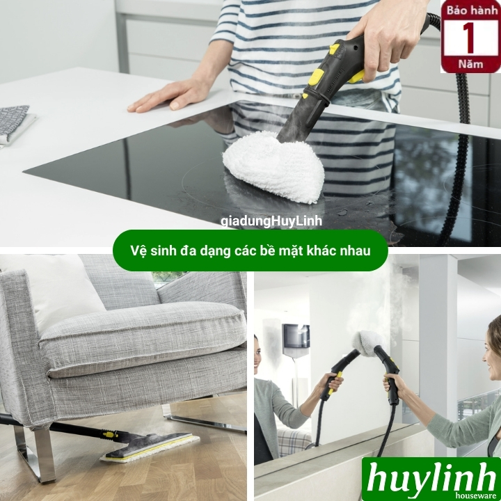 Máy vệ sinh bằng hơi nước nóng Karcher SC3 Easyfix 6