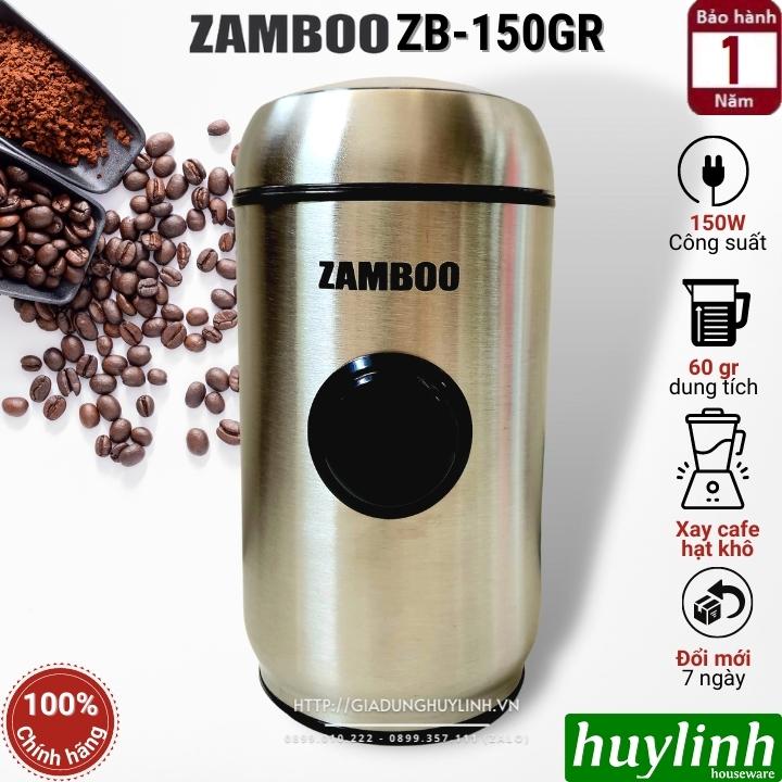 Máy xay cà phê - hạt khô - ngũ cốc Zamboo ZB-150GR - 150W