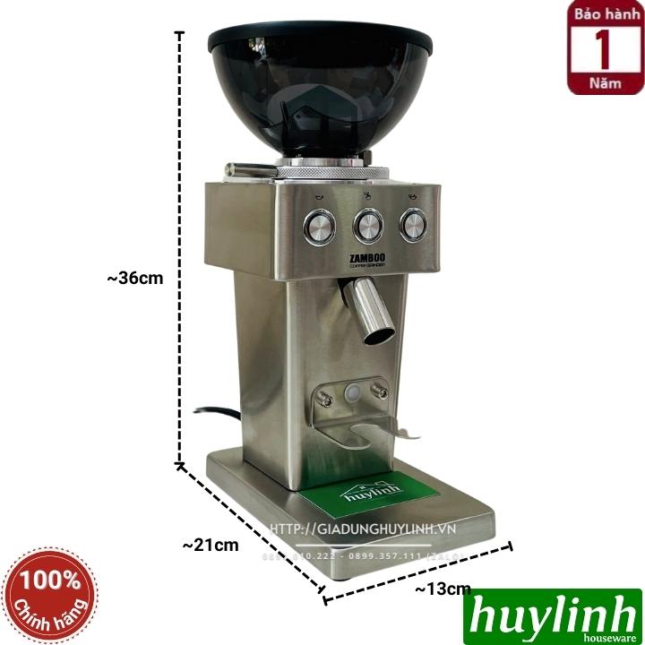 Máy xay cà phê chuyên nghiệp Zamboo ZB-500FBR - 250W 2