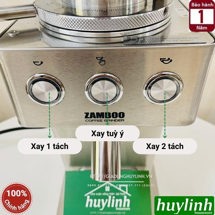 Máy xay cà phê chuyên nghiệp Zamboo ZB-500FBR - 250W 3