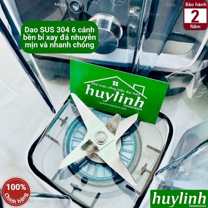 Máy xay sinh tố công nghiệp Bennix BN-228BL 4