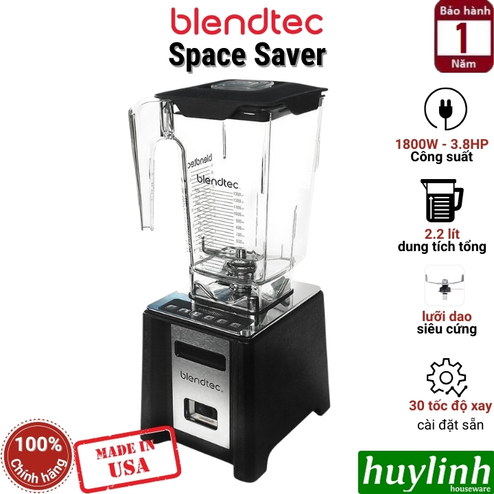 Máy xay công nghiệp Blendtec Space Saver 220V