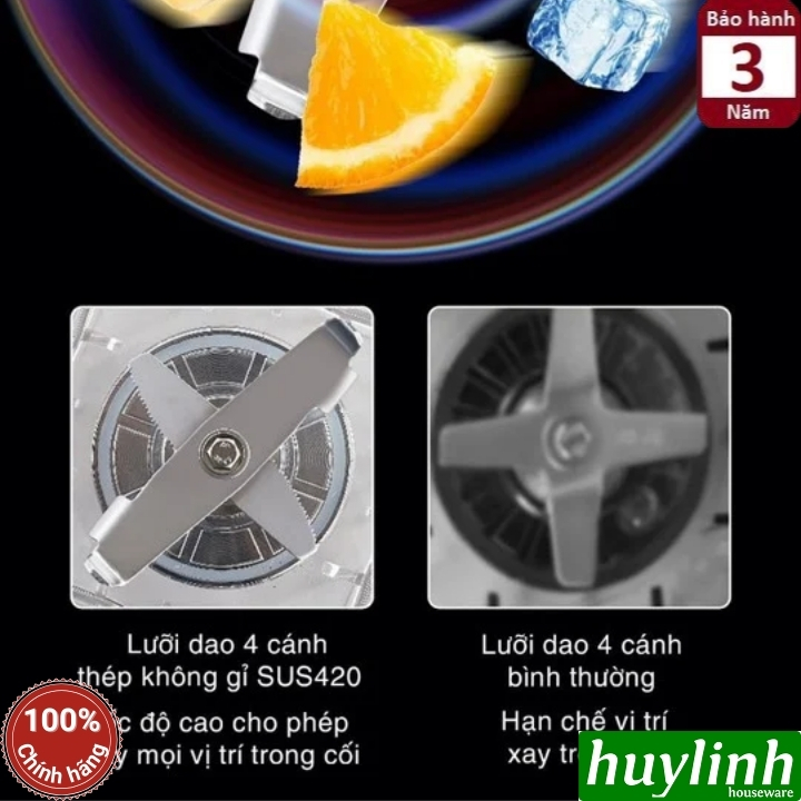 Máy xay sinh tố công nghiệp Ladomax HA-9118 7