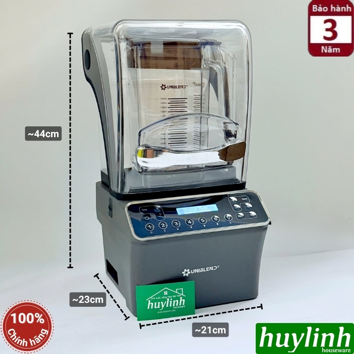 Máy xay sinh tố công nghiệp Uniblend Luxbar 626 - 1500W - motor DC không chổi than - Mới 2025 3