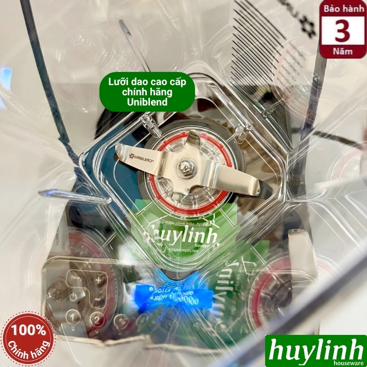 Máy xay sinh tố công nghiệp Uniblend Luxbar 626 - 1500W - motor DC không chổi than - Mới 2025 7