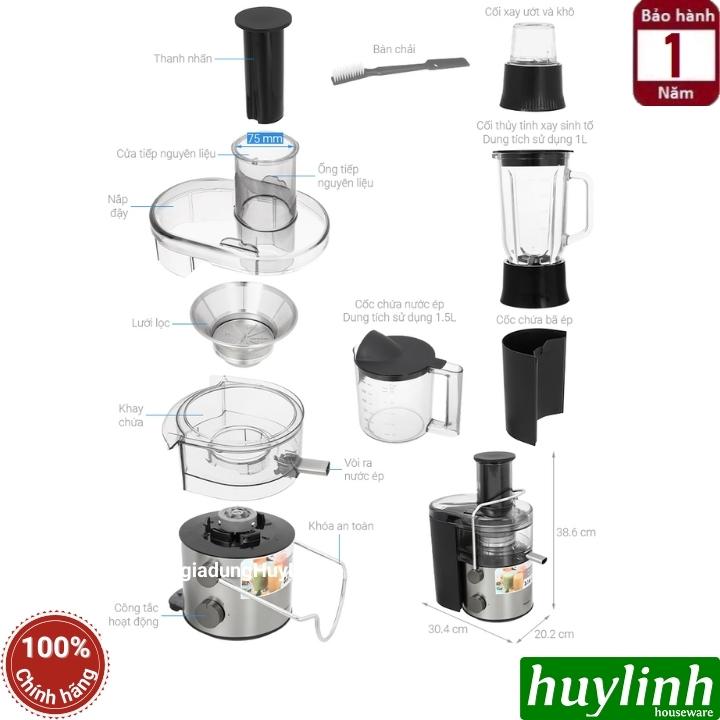 Máy xay ép trái cây nhanh Panasonic MJ-CB800SRA 2