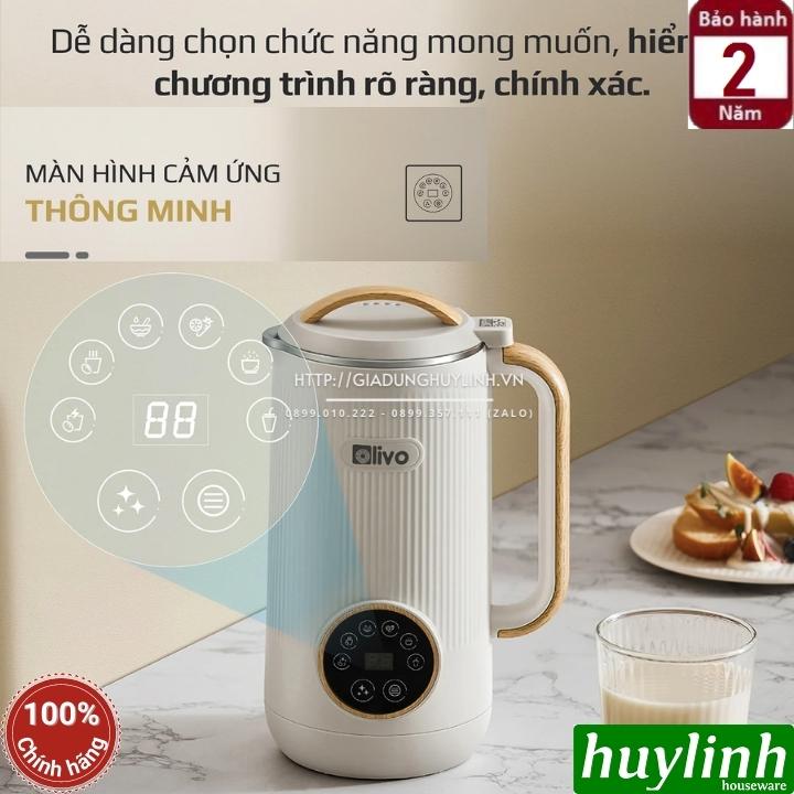 Máy xay nấu sữa hạt mini Olivo CB400 - Dung tích 600ml - 7 Chức năng [Miễn ship Toàn Quốc] 4