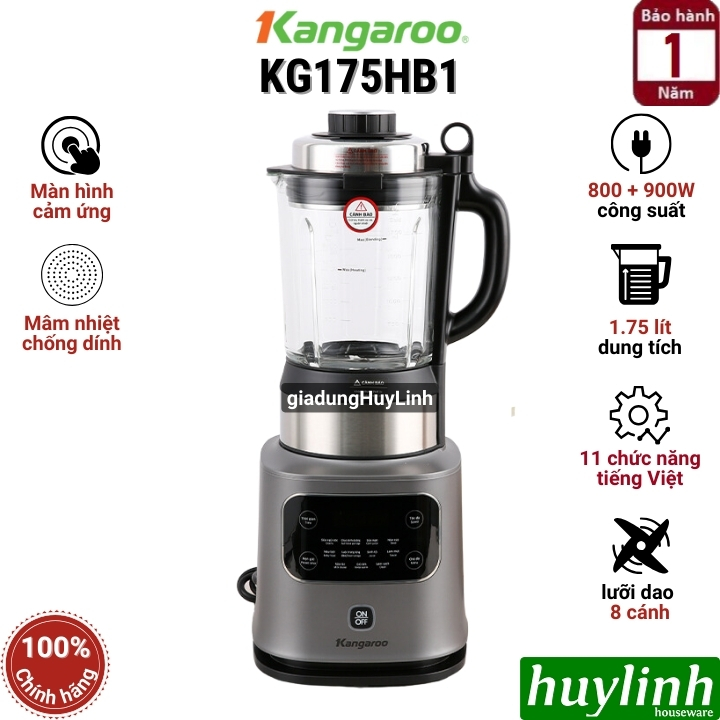 Máy làm sữa hạt Kangaroo KG175HB1