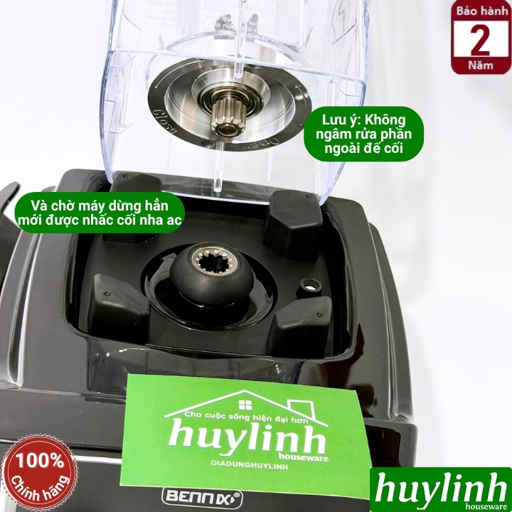 Máy xay sinh tố công nghiệp Bennix BN-208BL 8