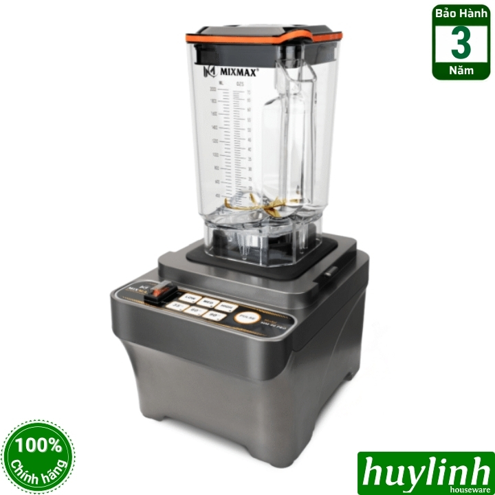 Máy xay sinh tố công nghiệp MixMax MM-99 PRO - 2200W - dung tích 2 lít - 3 mức hẹn giờ 2