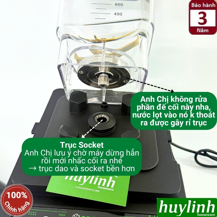 Máy xay sinh tố công nghiệp Promix PM-920B 6