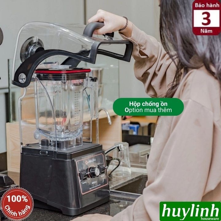 Máy xay sinh tố công nghiệp Uniblend UB-712 Plus - Có hẹn giờ - 1680W - Dung tích 1.8 lít 8