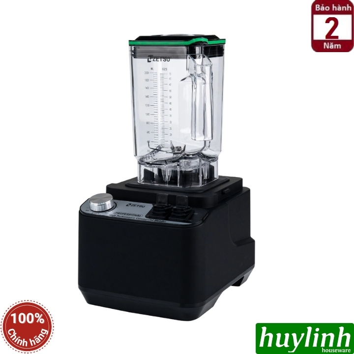 Máy xay sinh tố công nghiệp Zetsu ZT-03 - công suất 1700W - dung tích 2 lít 5