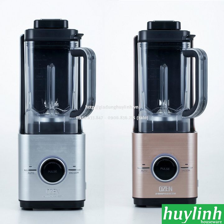 Máy xay sinh tố chân không Ozen HB600 - 1.5 lít