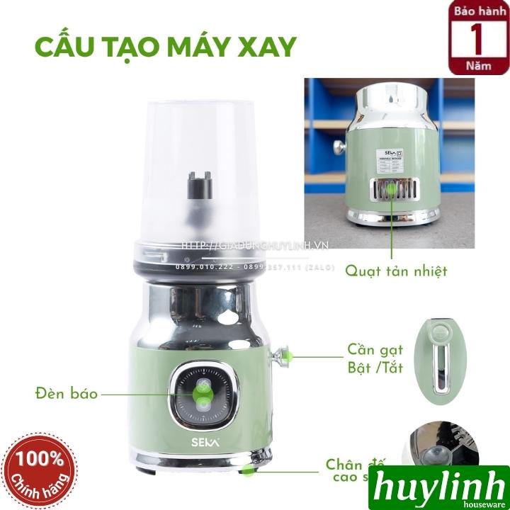 Máy xay sinh tố SEKA HR2223 - 500W - 3 cối xay 3