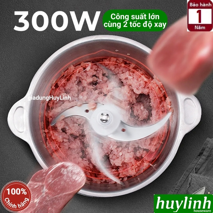 Máy xay thịt - thực phẩm Magic ECO AC-16 - 1.5 lít - 3 cối xay 3