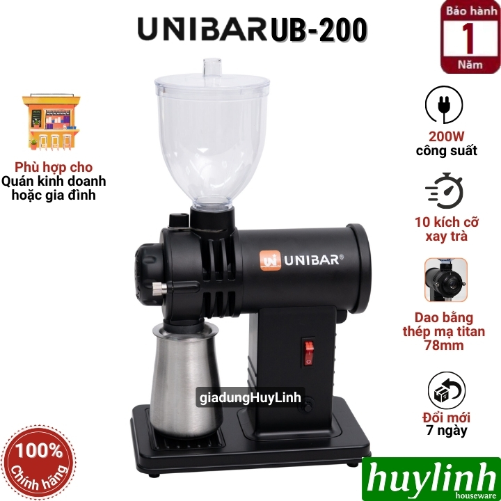 Máy xay trà Unibar UB-200