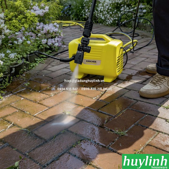 Máy xịt rửa xe Karcher K2 Power VPS - Tặng dung dịch rửa xe 1 lít 6