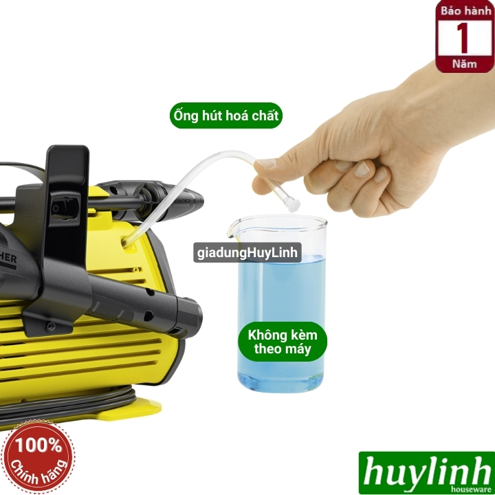 Máy xịt rửa xe cao áp Karcher K3 Horizontal Plus 3