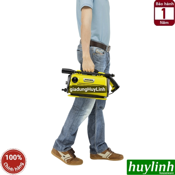 Máy xịt rửa xe cao áp Karcher K3 Horizontal Plus 4