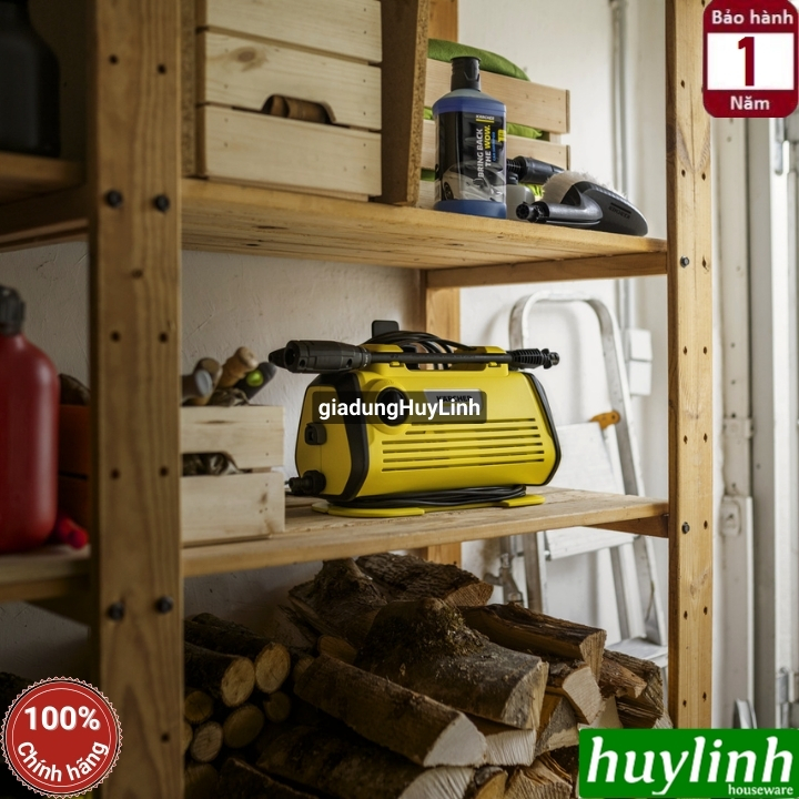 Máy xịt rửa xe cao áp Karcher K3 Horizontal Plus 5
