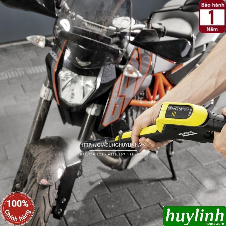 Máy xịt rửa xe cao áp Karcher K5 Power Control - Tặng bộ Car Kit + 1 chai hoá chất 6