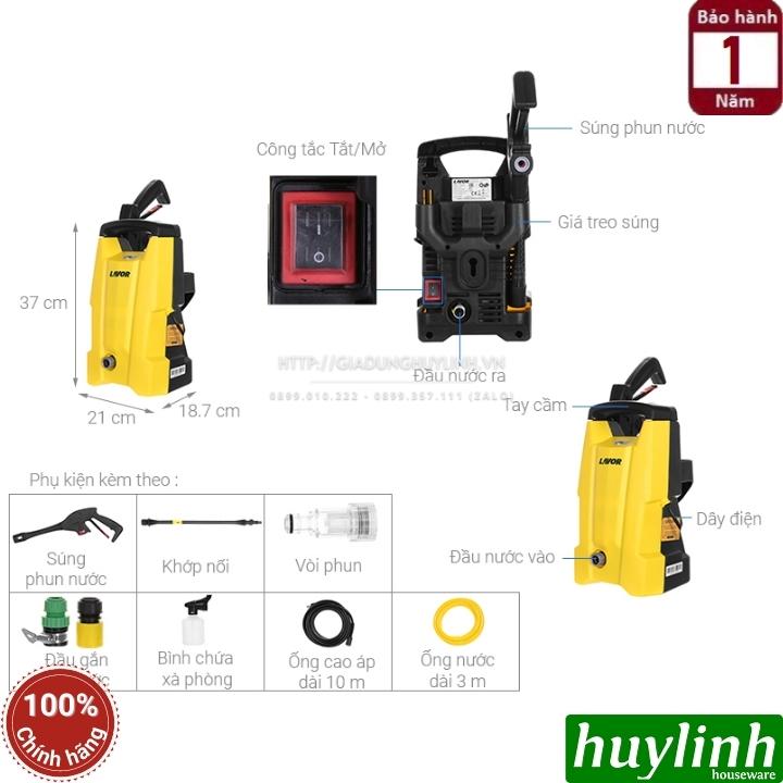 Máy rửa xe cao áp Lavor Smart 120 - 1700W - chính hãng 2
