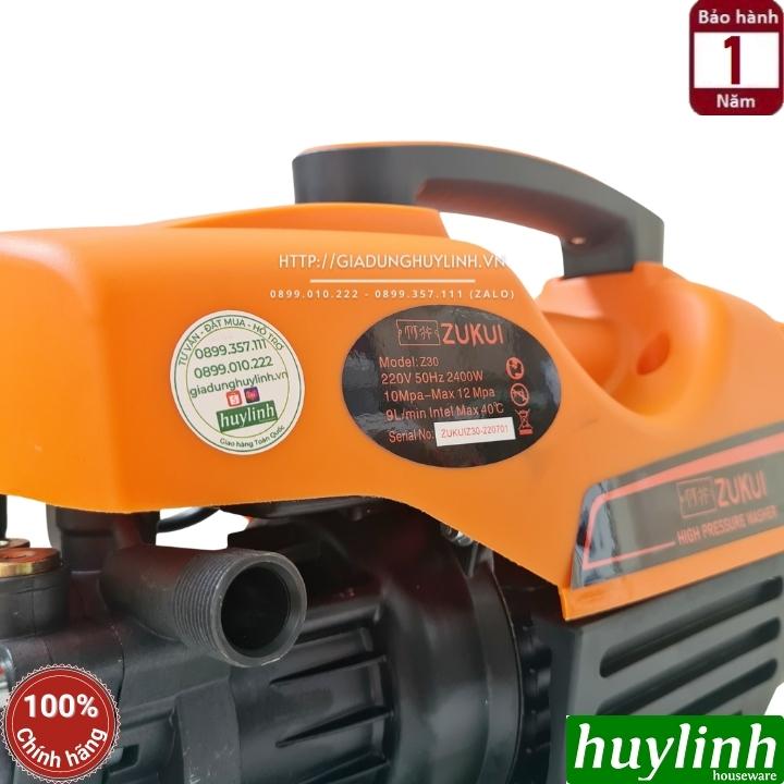 Máy xịt rửa xe Zukui Z30 - 2400W - Tặng bình phun xà bông - Model 2022 7