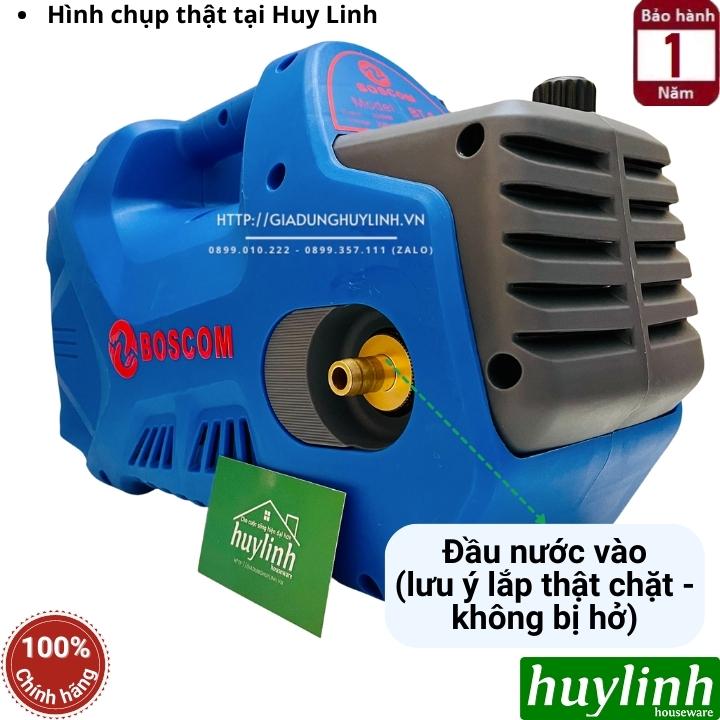 Máy xịt rửa xe Chỉnh Áp Boscom BT8 - 3200W - Tặng kèm béc rửa máy lạnh - motor từ lõi đồng 100% 5