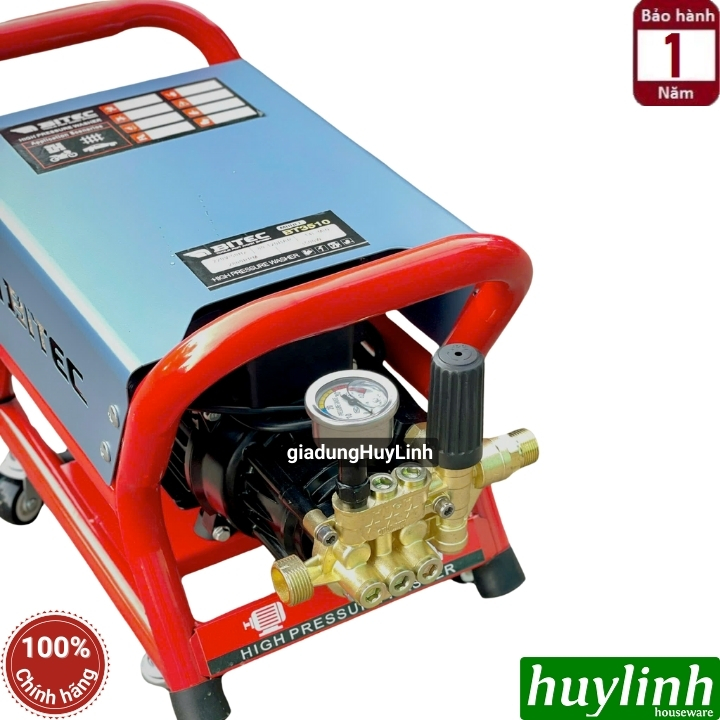 Máy xịt rửa xe có chỉnh áp Btec BT3510 5