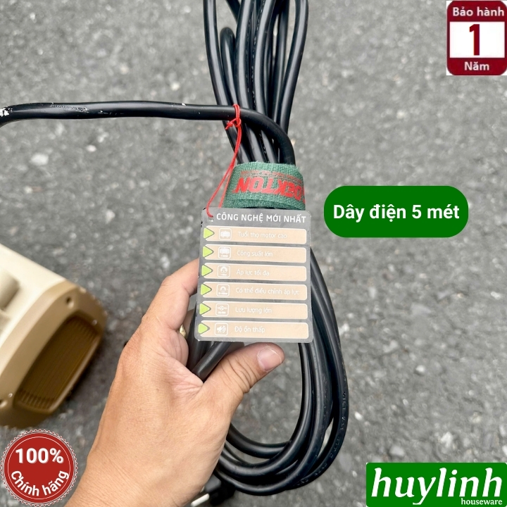 Máy xịt rửa xe cao áp Dekton CWR3001 VTG 8