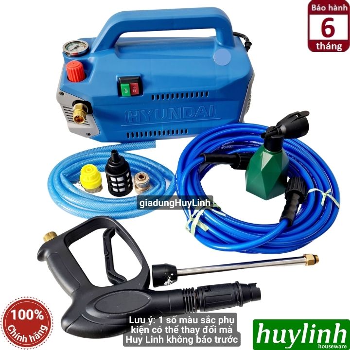 Máy xịt rửa xe chỉnh áp Hyundai HRC918 - 1800W - HÀNG CHÍNH HÃNG 2