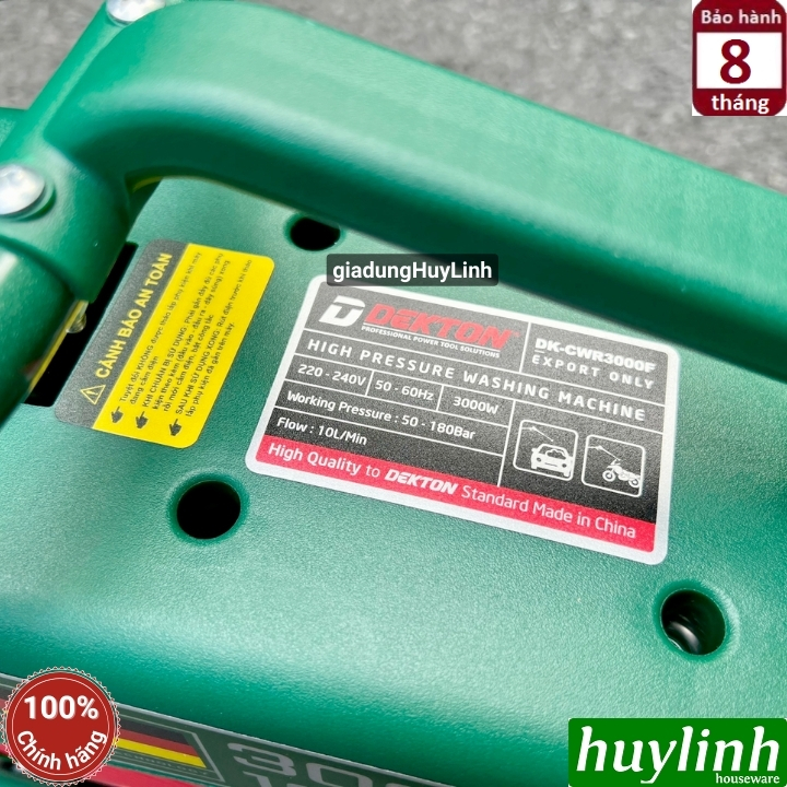 Máy xịt rửa xe Dekton DK-CWR3000F 8
