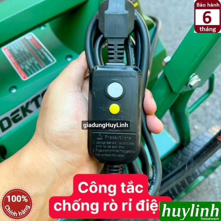 Máy xịt rửa xe chỉnh áp Dekton DK-HPW2350AFR - 2350W - có rulo cuộn dây 6