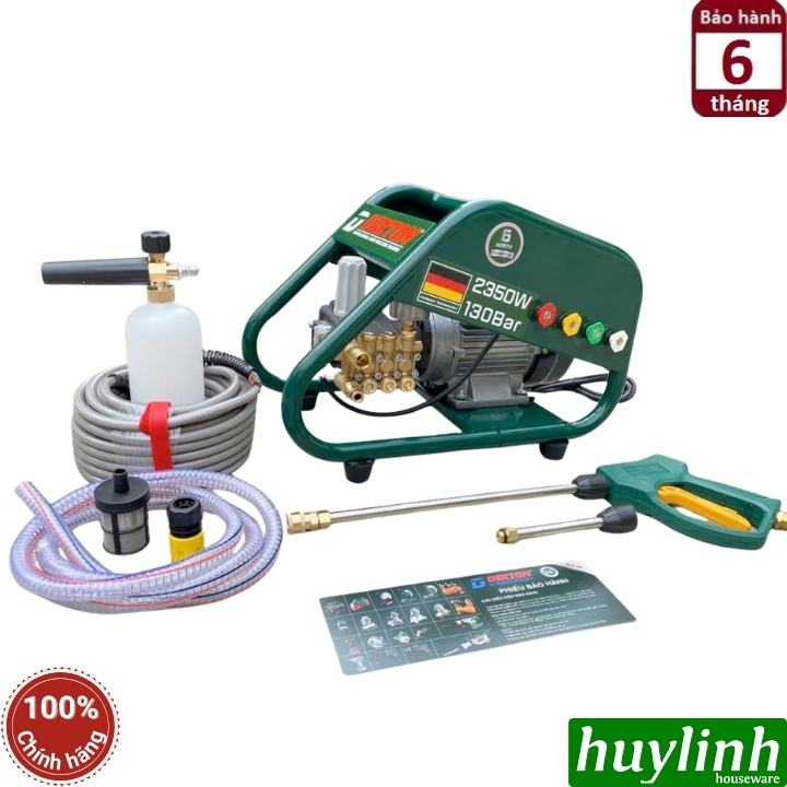 Máy xịt rửa xe bán chuyên Dekton HPW2350 - 2350W - phù hợp tiệm rửa xe 2