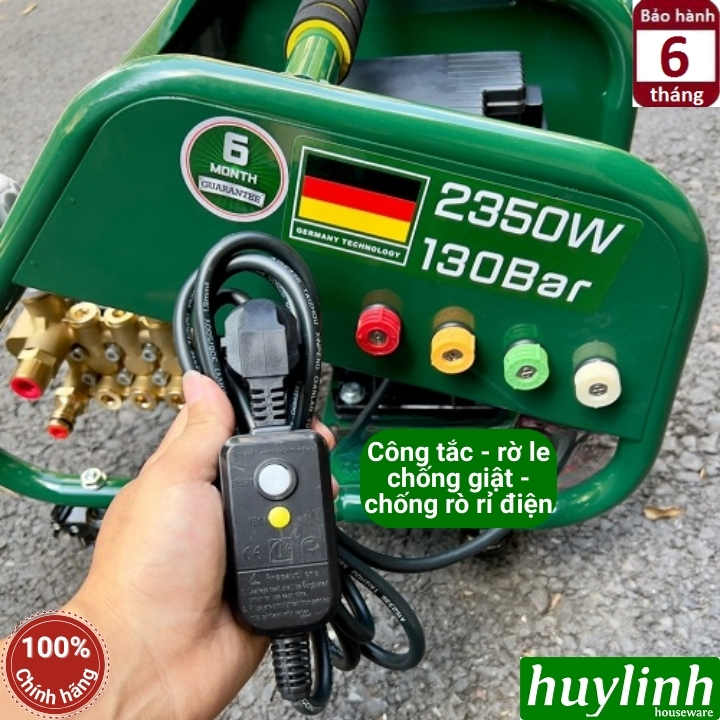 Máy xịt rửa xe bán chuyên Dekton HPW2350 - 2350W - phù hợp tiệm rửa xe 3