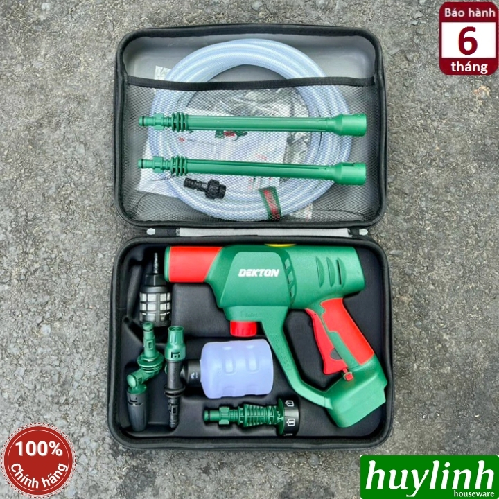 Máy xịt rửa dùng pin 21V Dekton M21-SRX1406 PROMAX 3