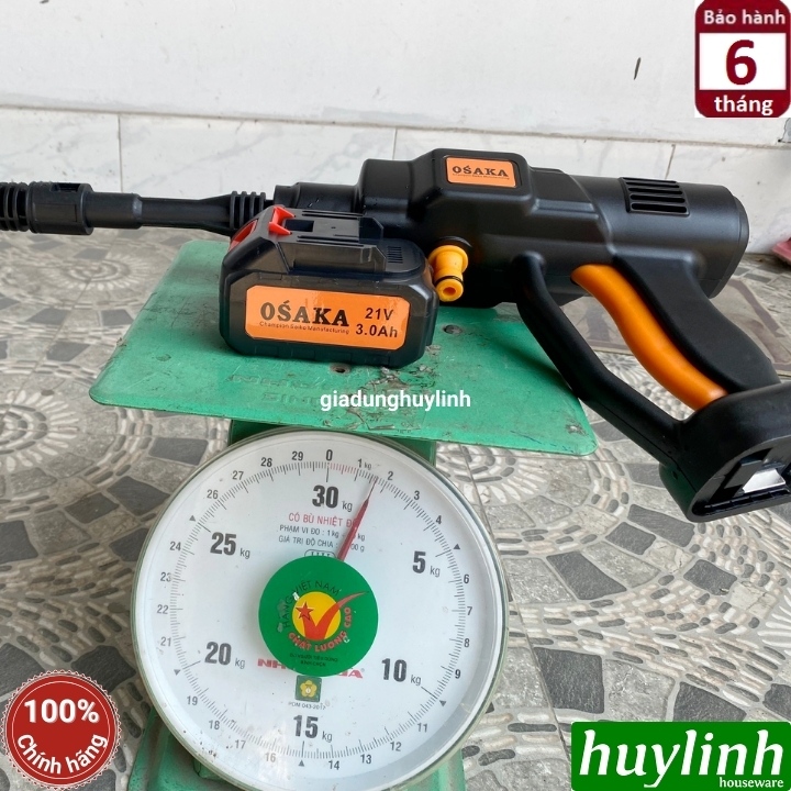 Máy xịt rửa xe dùng pin Osaka S1001 3