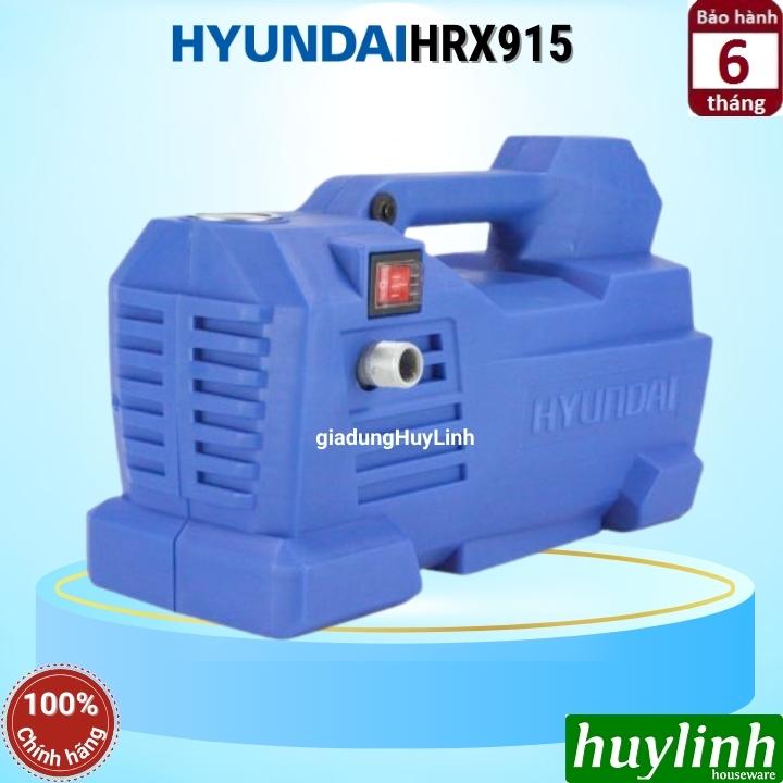 Máy xịt rửa xe Hyundai HRX915 - 1500W - 120 bar- tặng 1 bình phun xà bông