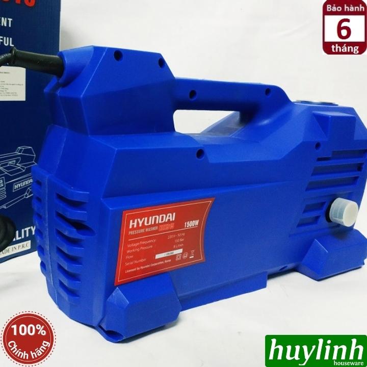 Máy xịt rửa xe Hyundai HRX915 - 1500W - 120 bar- tặng 1 bình phun xà bông 4