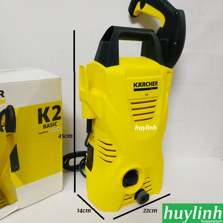 máy rửa xe karcher k2 basic oj kích thước