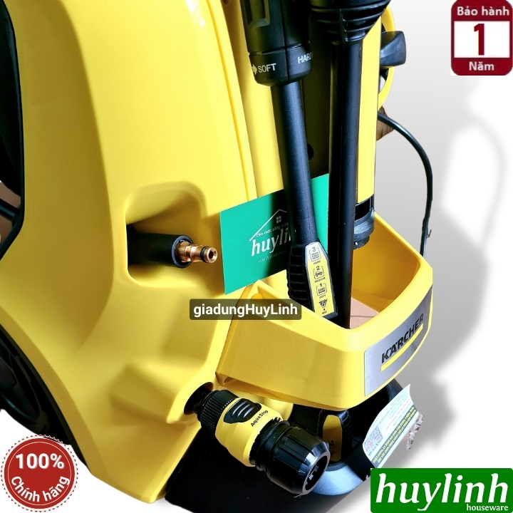 Máy phun xịt rửa xe Karcher K3 Deluxe Premium - 1600W - Motor cảm ứng từ 4