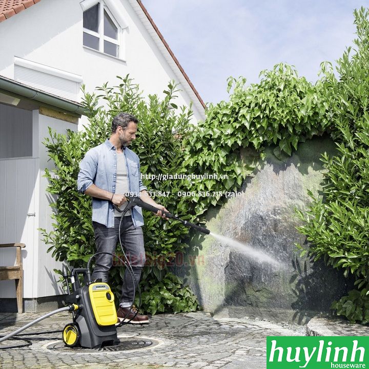 Máy xịt rửa xe Karcher K5 Compact EU - Tặng bộ Car Kit + Chai dung dịch 1 lít 4